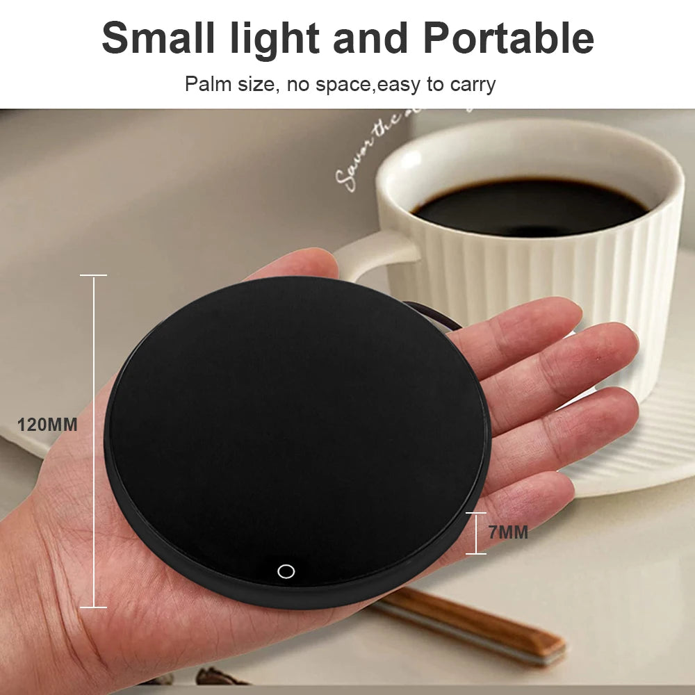 USB Electric Cup Warmer – Keep Your Coffee, Tea, or Milk Warm Anytime