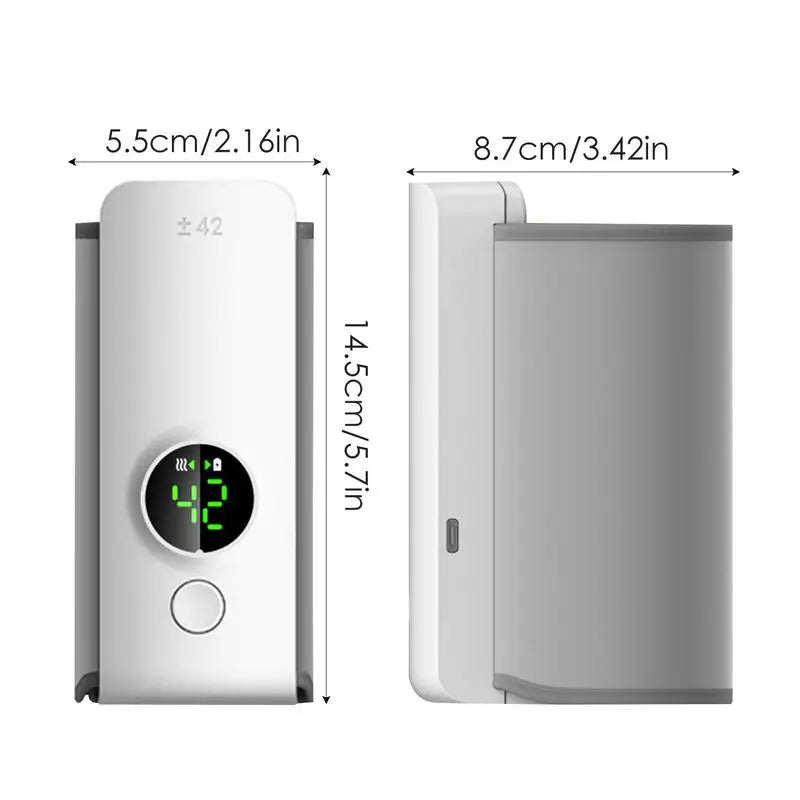 Portable USB Bottle Warmer – Wireless, Rechargeable Milk Warmer for On-the-Go Feeding