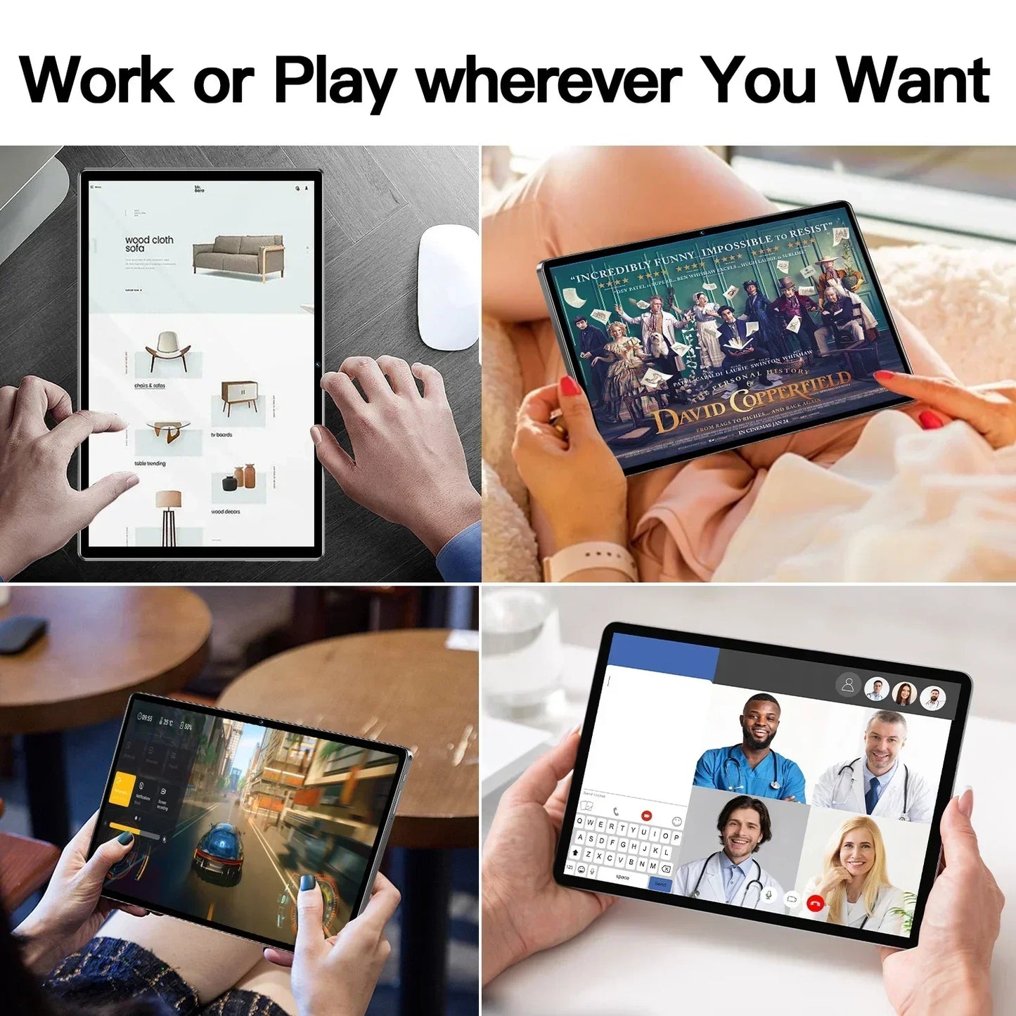 2024 Original Global Version Tablet Android Pad 15 Pro 16GB+1TB Snapdragon 870 Tablets PC 5G Dual SIM Card or WIFI HD 4K Mi Tab