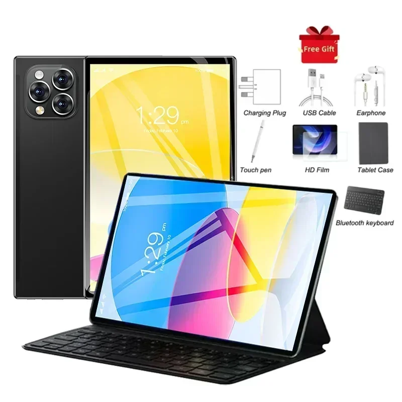 2024 Original Global Version Tablet Android Pad 15 Pro 16GB+1TB Snapdragon 870 Tablets PC 5G Dual SIM Card or WIFI HD 4K Mi Tab