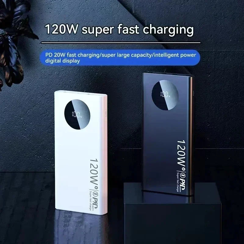 Xiaomi 200,000mAh Super Fast Charging Power Bank – 120W High-Speed Output | Massive Capacity | Portable Charger