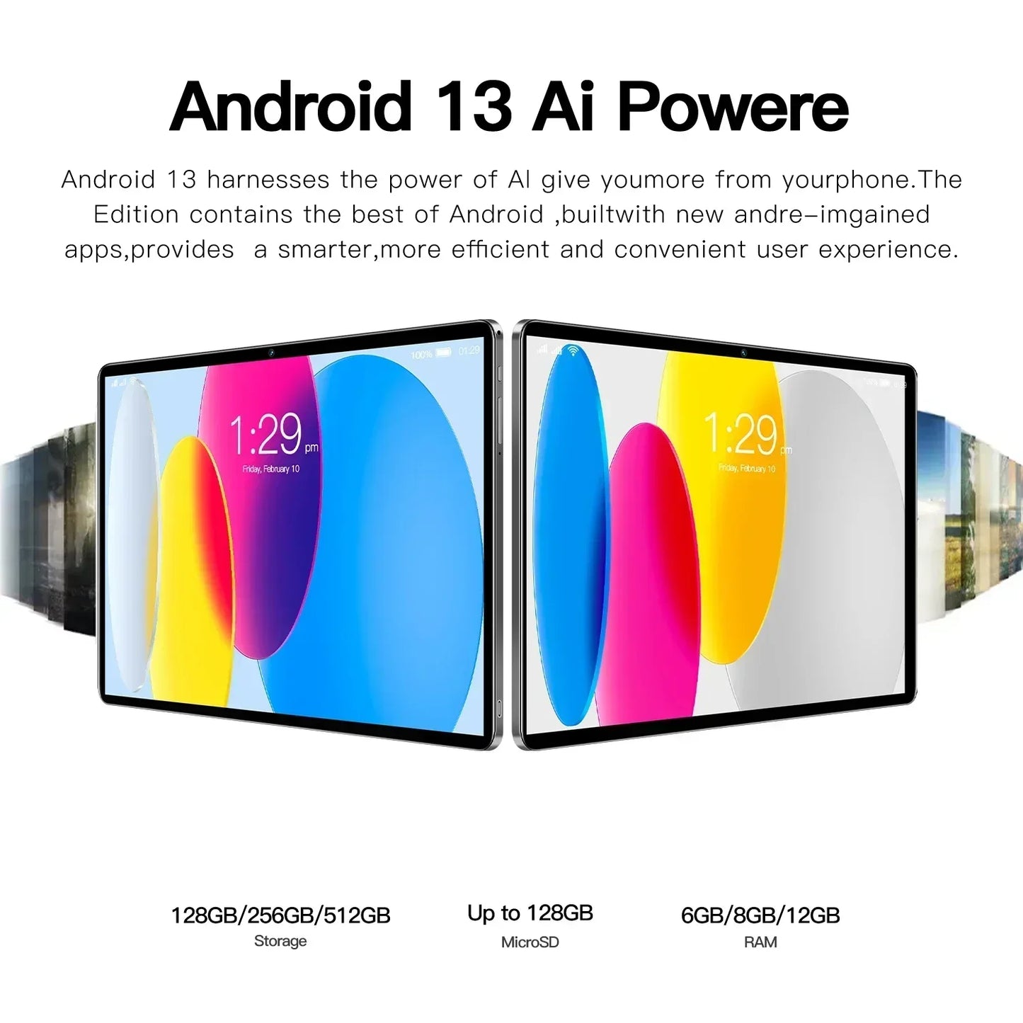 2024 Original Global Version Tablet Android Pad 15 Pro 16GB+1TB Snapdragon 870 Tablets PC 5G Dual SIM Card or WIFI HD 4K Mi Tab
