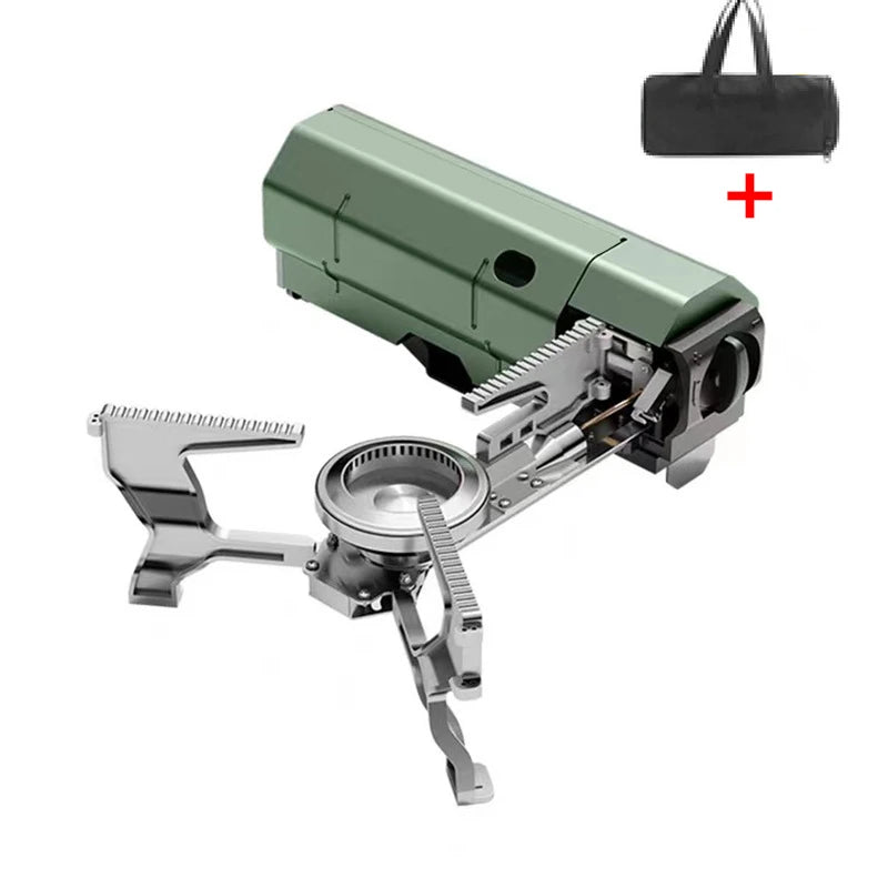 TARKA Camping Cassette Stove – Powerful 2600W Folding Gas Burner for Outdoor Adventures