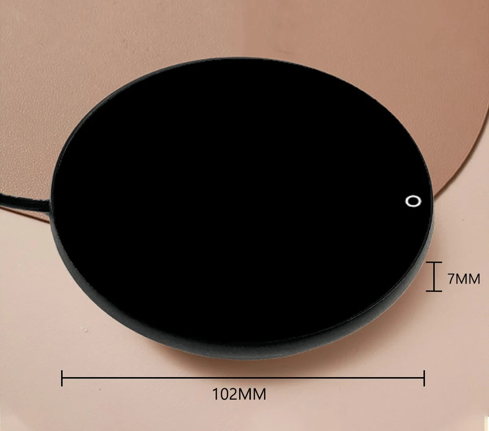 USB Electric Cup Warmer – Keep Your Coffee, Tea, or Milk Warm Anytime