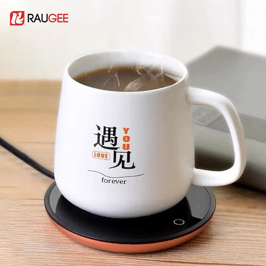 USB Electric Cup Warmer – Keep Your Coffee, Tea, or Milk Warm Anytime