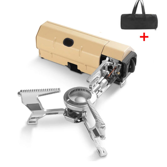 TARKA Camping Cassette Stove – Powerful 2600W Folding Gas Burner for Outdoor Adventures