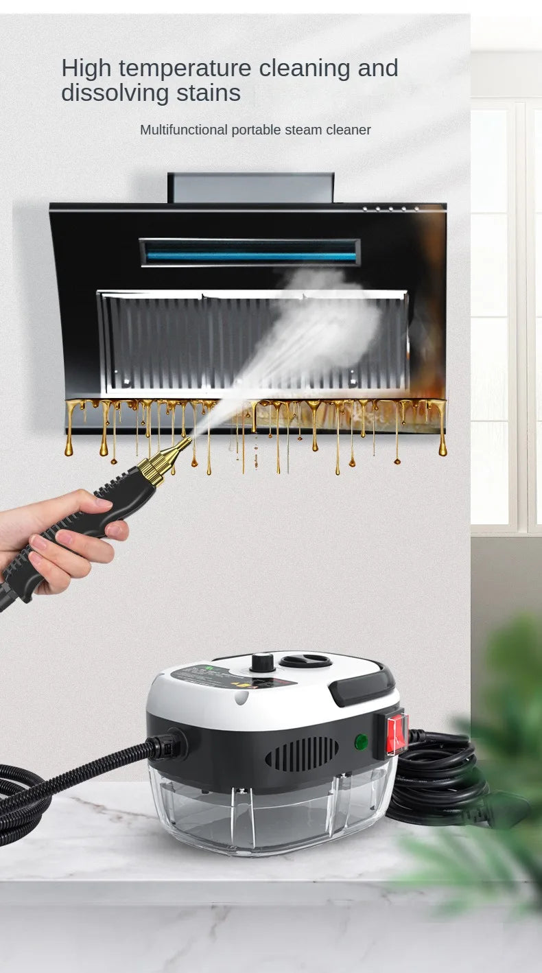 High-Temperature Steam Cleaner – Powerful Sterilization for Home, Kitchen, Car & More
